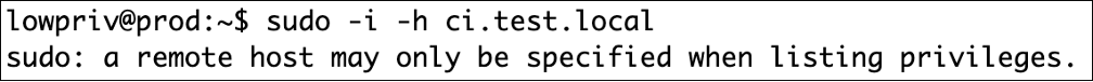 execution usage error