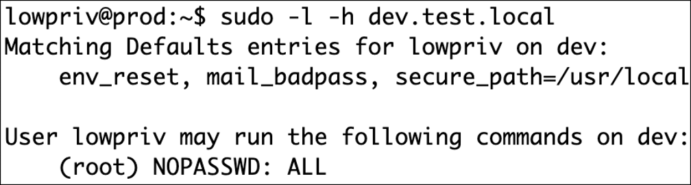 host option list